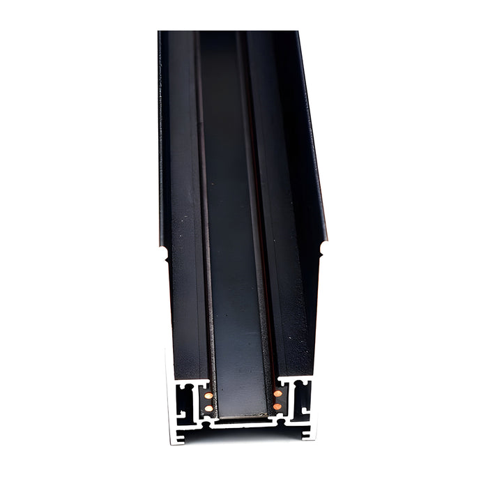 Thanh ray nam châm lắp nổi màu đen (dài từ 0.6m - 1.5m)