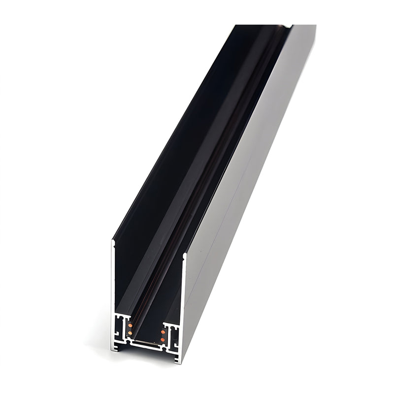 Thanh ray nam châm lắp nổi màu đen (dài từ 0.6m - 1.5m)