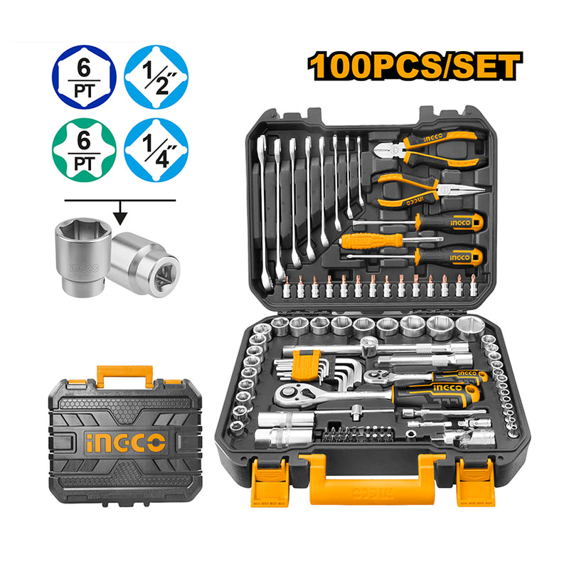 Bộ 100 món dụng cụ INGCO HKTHP21001