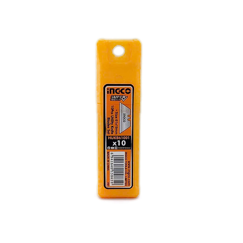 Bộ 10 lưỡi dao tiện dụng INGCO HUKB61001