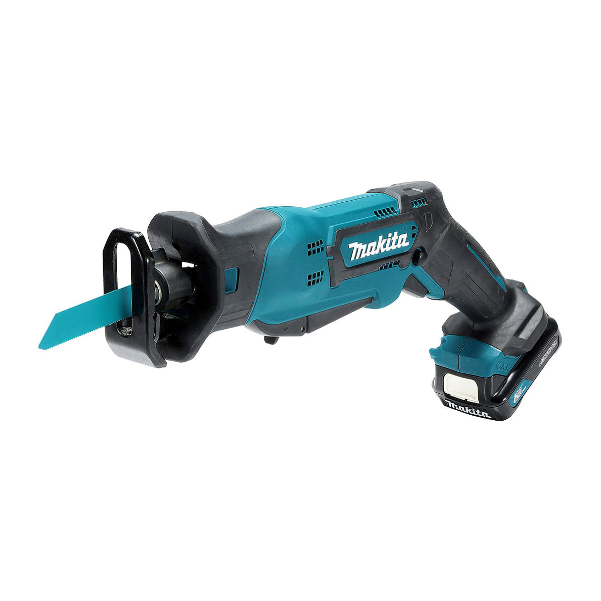 Máy cưa kiếm Makita JR103D dùng Pin 12Vmax CXT độ xọc 13mm, 2 công tắc tiện dụng