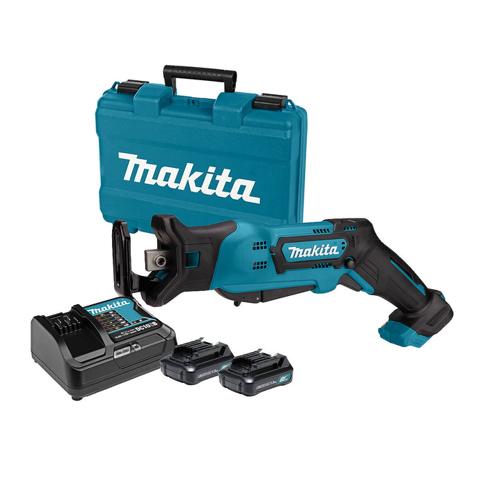 Máy cưa kiếm Makita JR105D dùng Pin 12Vmax CXT độ xọc 13mm, 2 công tắc tiện dụng