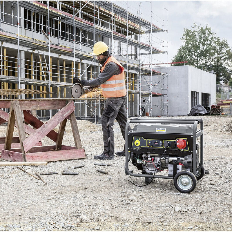 Máy phát điện dùng xăng Karcher PGG 6/1 công suất 5.5kW, dung tích 25L, điện ra 230V