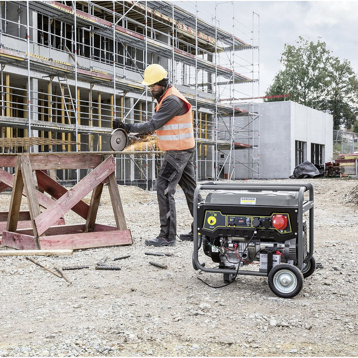 Máy phát điện dùng xăng Karcher PGG 6/1 công suất 5.5kW, dung tích 25L, điện ra 230V