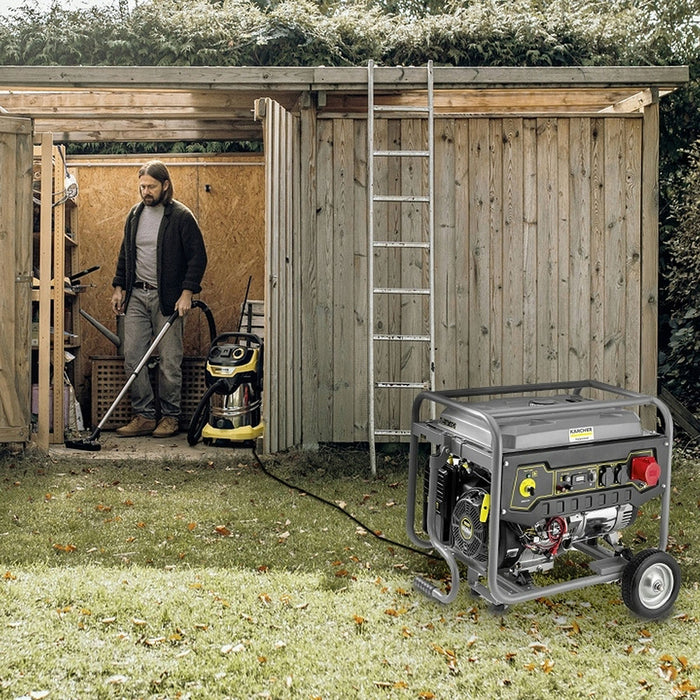 Máy phát điện dùng xăng Karcher PGG 6/1 công suất 5.5kW, dung tích 25L, điện ra 230V