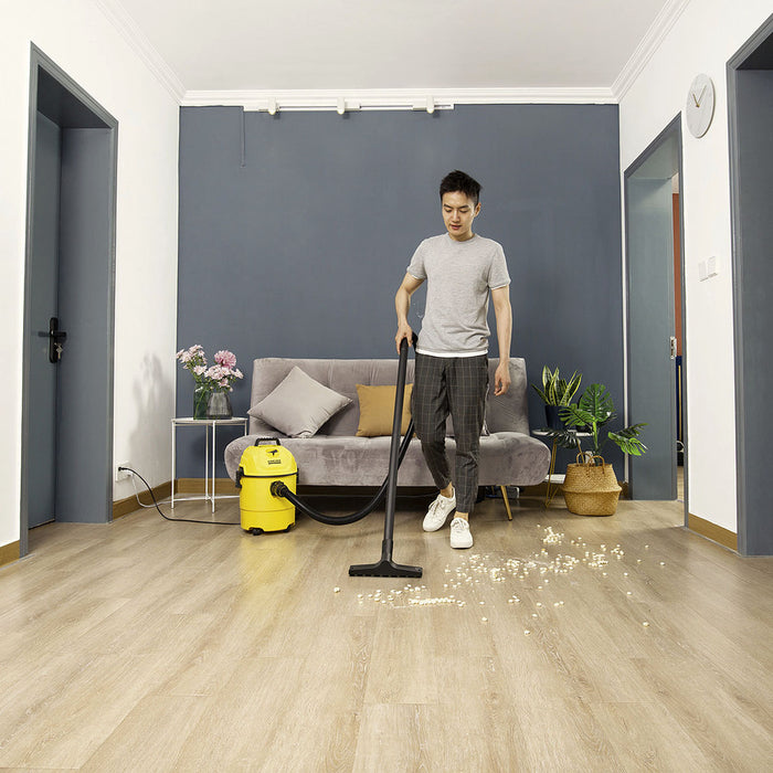 Máy hút bụi Karcher WD 1 Classic công suất 1200W, lực hút 180mbar, dung tích 15L ( Hút khô & nước )