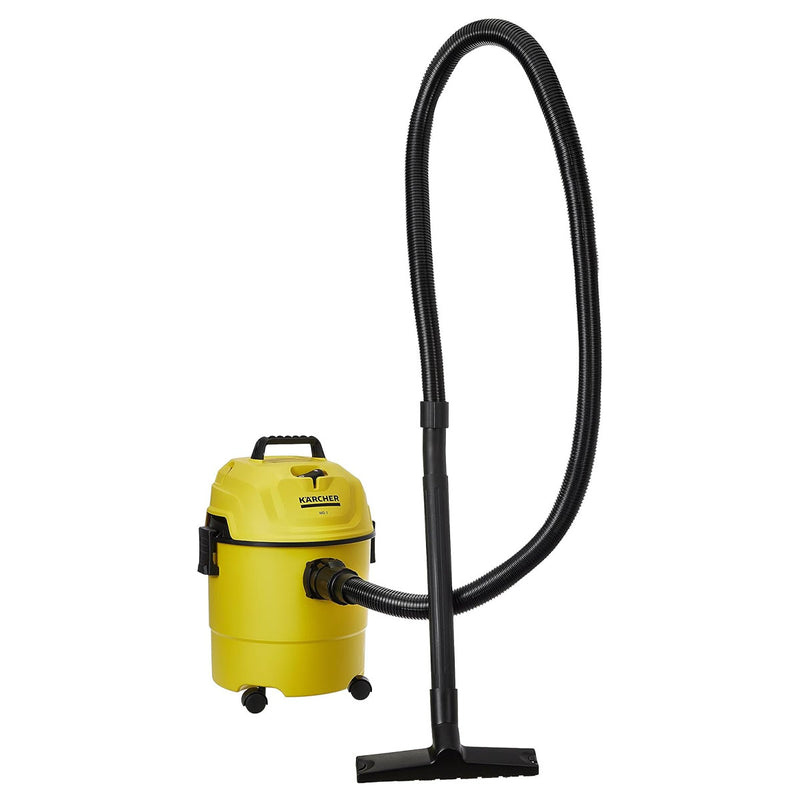 Máy hút bụi Karcher WD 1 Classic công suất 1200W, lực hút 180mbar, dung tích 15L ( Hút khô & nước )