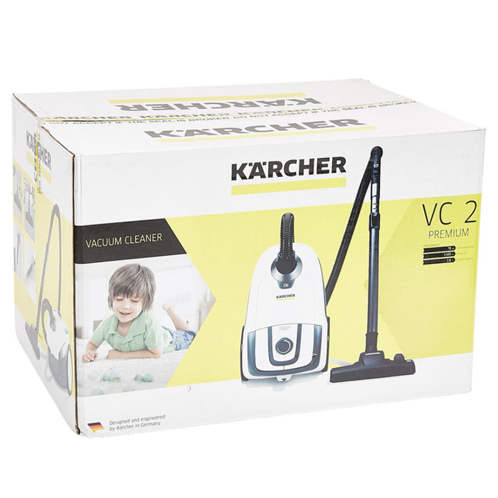 Máy hút bụi Karcher VC 2 công suất 1100W, dung tích 2.8L ( Hút khô )