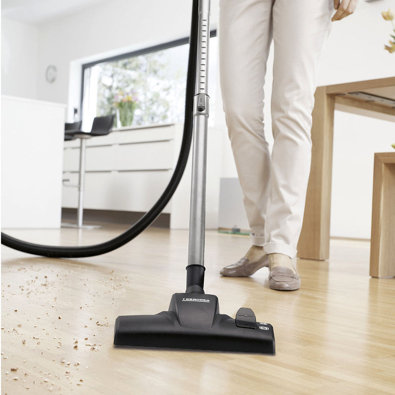 Máy hút bụi Karcher VC 2 công suất 1100W, dung tích 2.8L ( Hút khô )