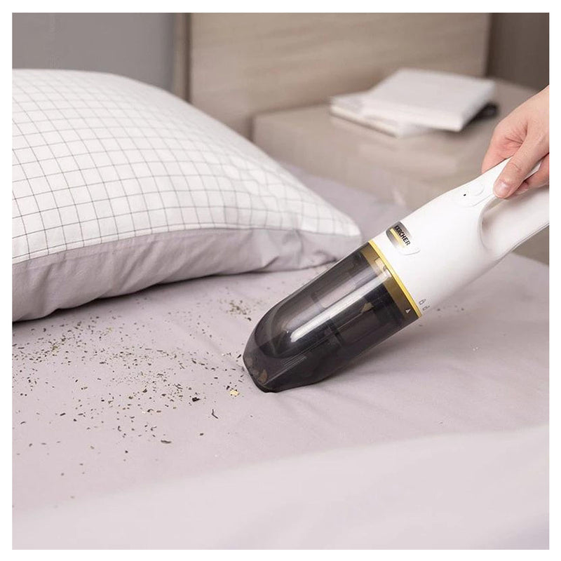 Máy hút bụi cầm tay Karcher VCH 2 dùng Pin sạc 7.2V, dung tích 0.15L ( Hút khô )