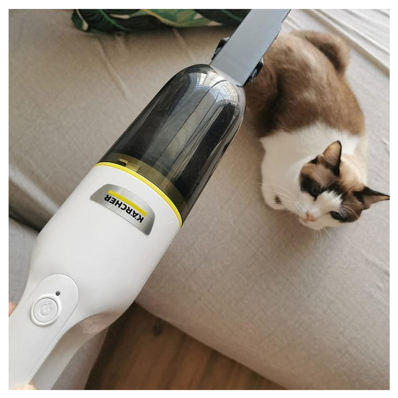 Máy hút bụi cầm tay Karcher VCH 2 dùng Pin sạc 7.2V, dung tích 0.15L ( Hút khô )