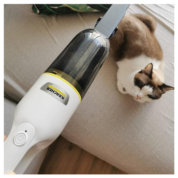 Máy hút bụi cầm tay Karcher VCH 2 dùng Pin sạc 7.2V, dung tích 0.15L ( Hút khô )