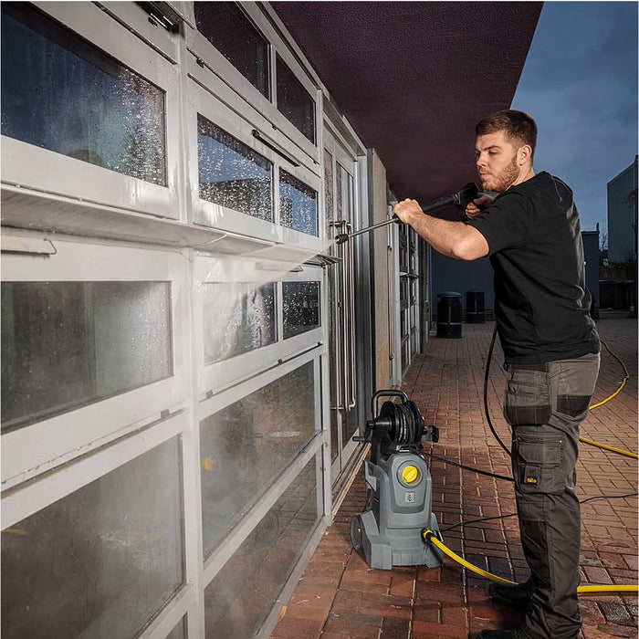 Máy xịt rửa áp lực cao, dòng công nghiệp Karcher HD 4/10 X Classic *KAP công suất 1800W, áp lực tối đa 145 bar