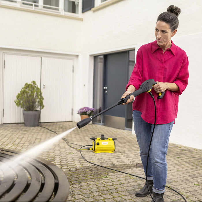 Máy xịt rửa áp lực cao Karcher K 3 Horizontal Plus công suất 1600W, áp lực tối đa 120 bar