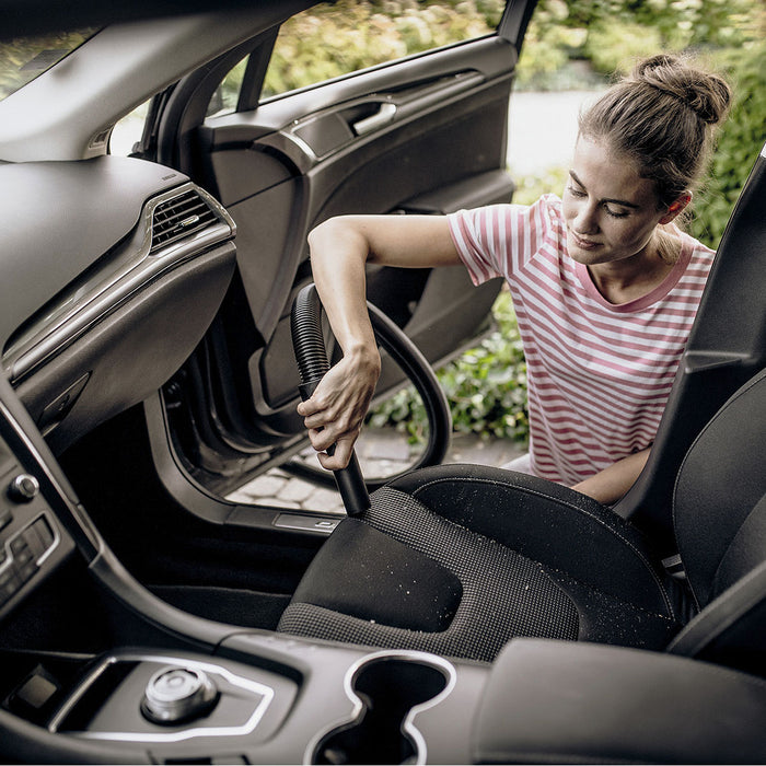 Máy hút bụi Karcher WD 2 Plus V công suất 1000W, lực hút 220mbar, dung tích 12L ( Hút khô & nước )