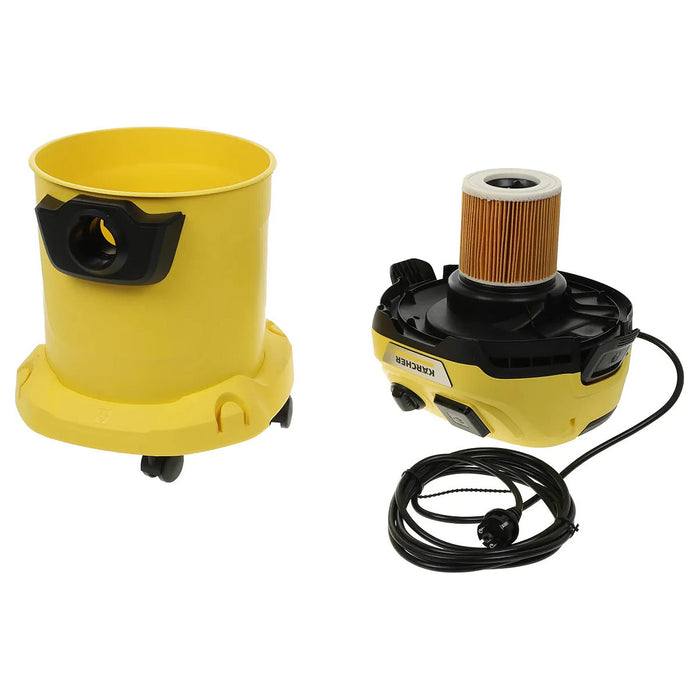 Máy hút bụi Karcher WD 3 V-17/4/20 công suất 1000W, lực hút 230mbar, dung tích 17L ( Hút khô & nước )