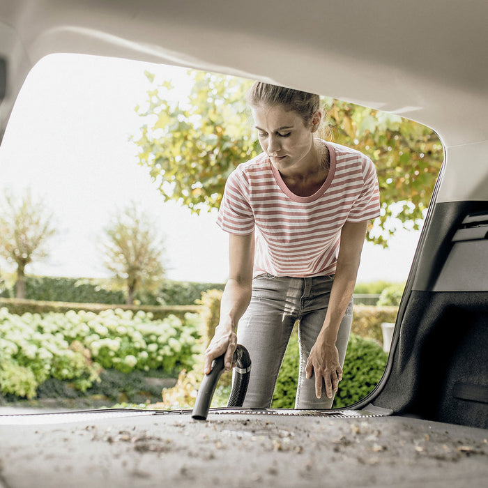 Máy hút bụi, chất liệu Inox Karcher WD 4 S công suất 1100W, lực hút 240mbar, dung tích 20L ( Hút khô & nước )