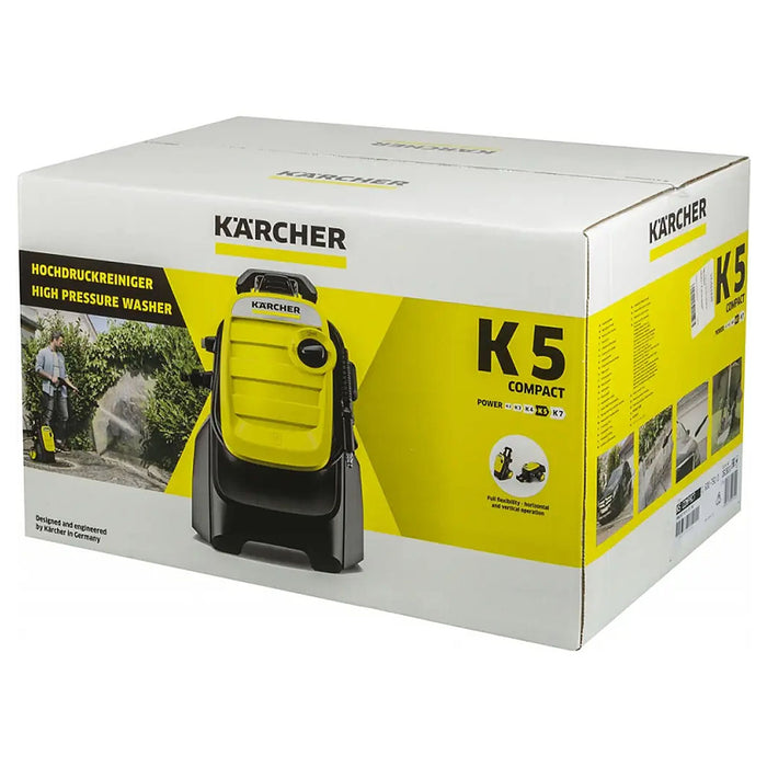 Máy xịt rửa áp lực cao Karcher K 5 Compact công suất 2100W, áp lực tối đa 145 bar