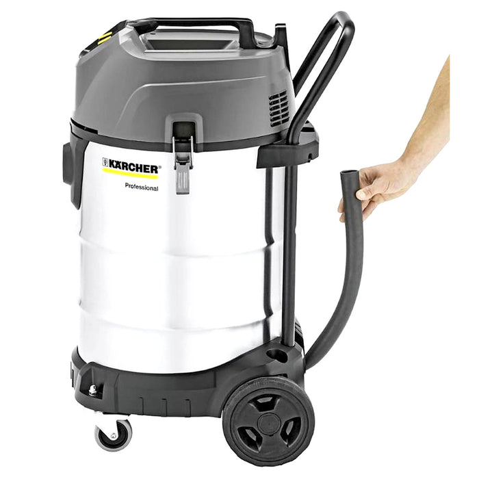 Máy hút bụi, dòng công nghiệp Karcher NT 70/2 Me Classic công suất 2300W, lực hút 225mbar, dung tích 70L ( Hút khô & nước )