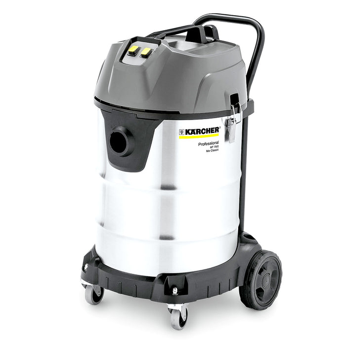 Máy hút bụi, dòng công nghiệp Karcher NT 70/2 Me Classic công suất 2300W, lực hút 225mbar, dung tích 70L ( Hút khô & nước )