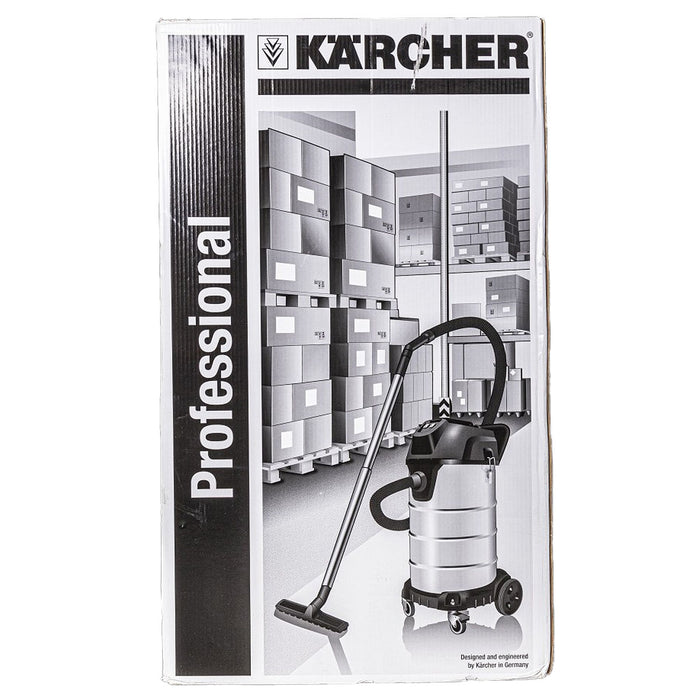 Máy hút bụi, dòng công nghiệp Karcher NT 90/2 Me Classic công suất 2300W, lực hút 225mbar, dung tích 90L ( Hút khô & nước )