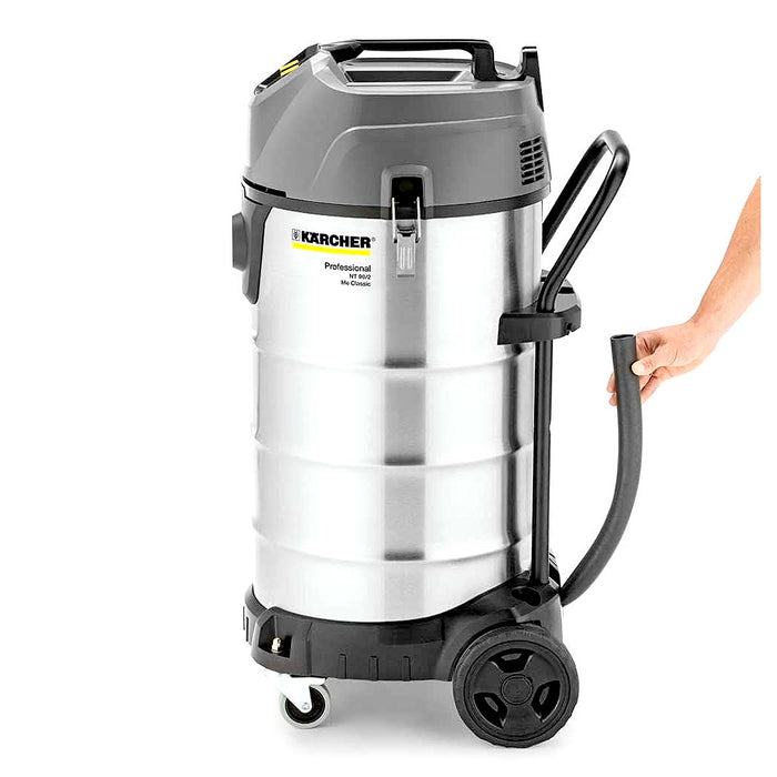 Máy hút bụi, dòng công nghiệp Karcher NT 90/2 Me Classic công suất 2300W, lực hút 225mbar, dung tích 90L ( Hút khô & nước )