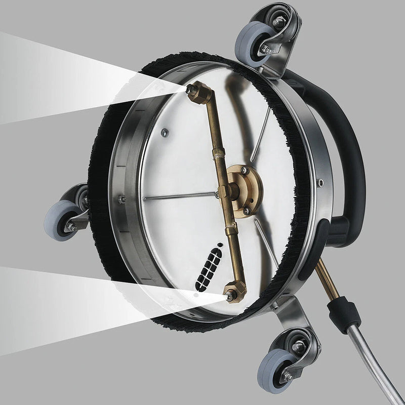 Đầu phun xịt rửa áp lực cao, chuyên vệ sinh sàn, chất liệu Inox Karcher FR 30 ME