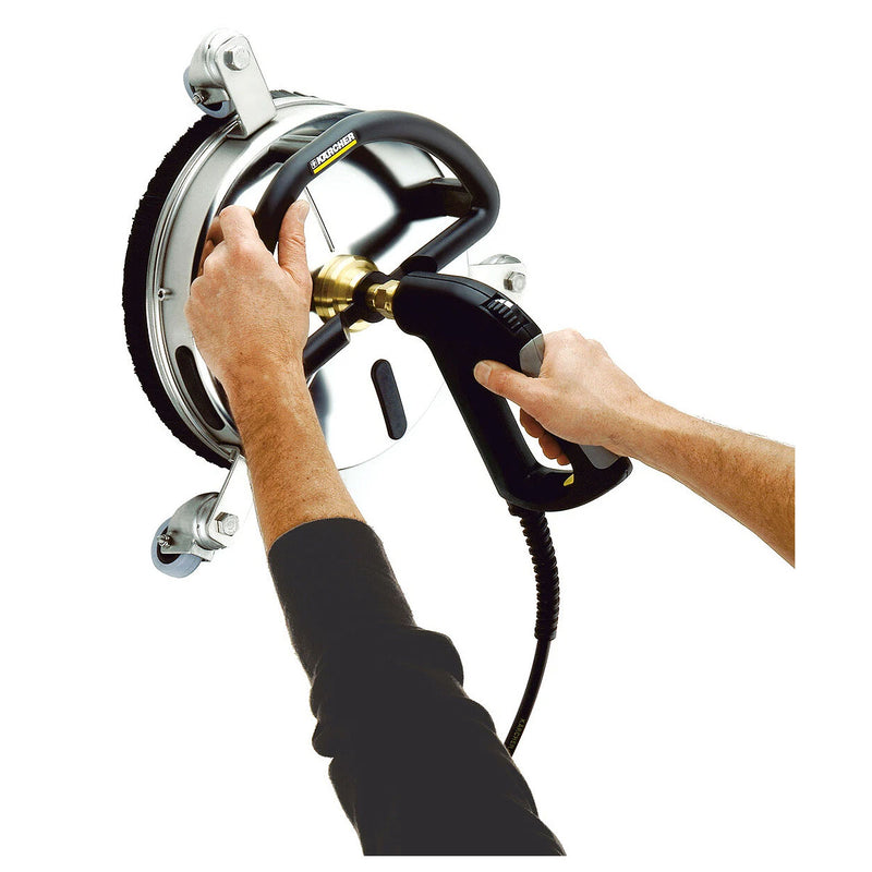 Đầu phun xịt rửa áp lực cao, chuyên vệ sinh sàn, chất liệu Inox Karcher FR 30 ME