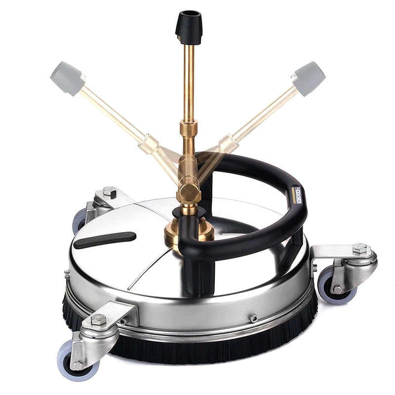 Đầu phun xịt rửa áp lực cao, chuyên vệ sinh sàn, chất liệu Inox Karcher FR 30 ME