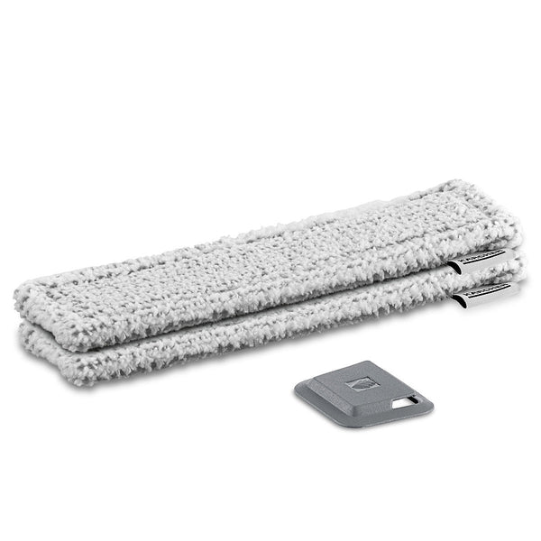 Bộ khăn lau kính microfibre có độ nhám Karcher 2.633-131.0