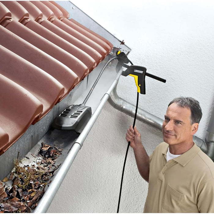 Bộ dụng cụ vệ sinh thông tắc đường ống và máng xối Karcher PC 20