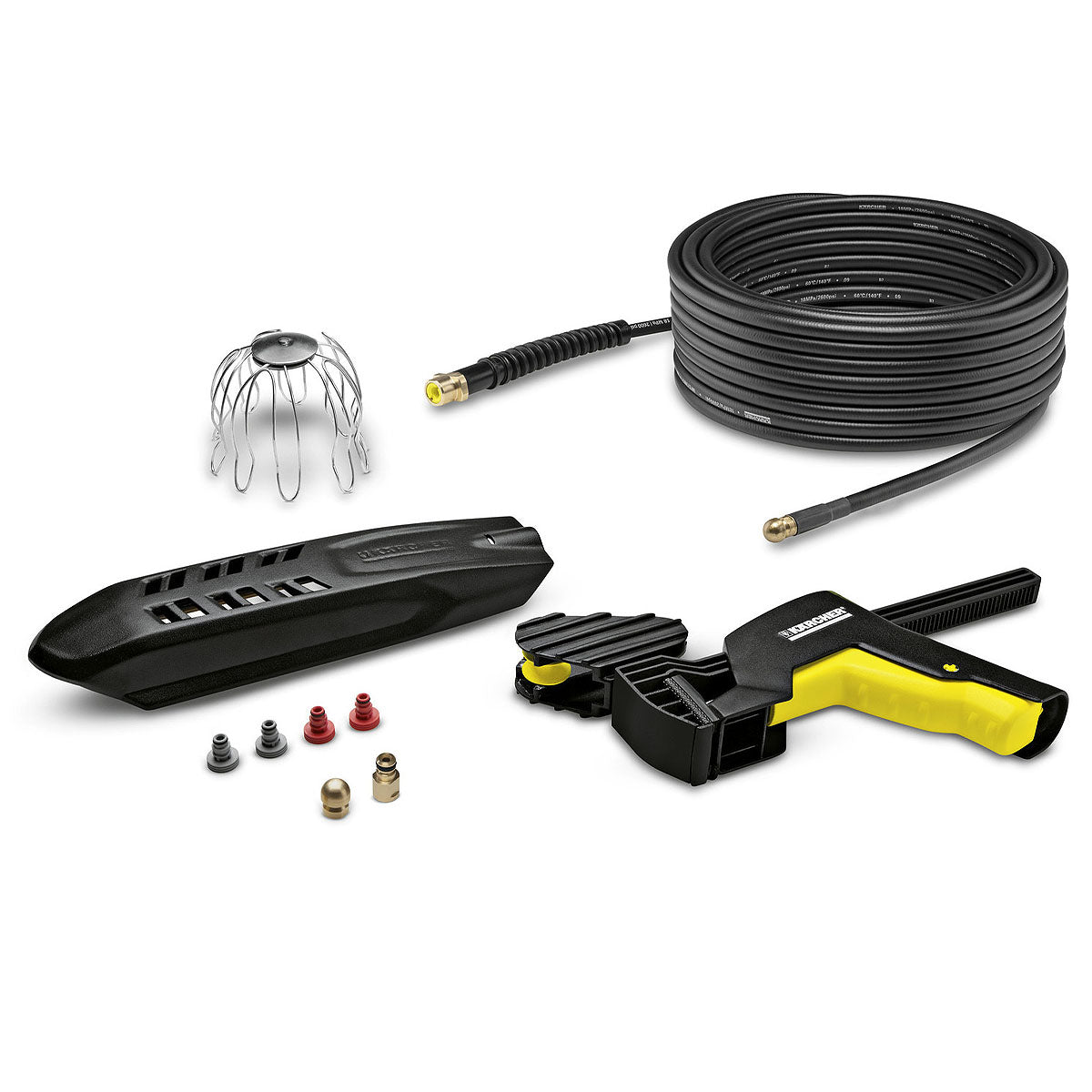 Bộ dụng cụ vệ sinh thông tắc đường ống và máng xối Karcher PC 20