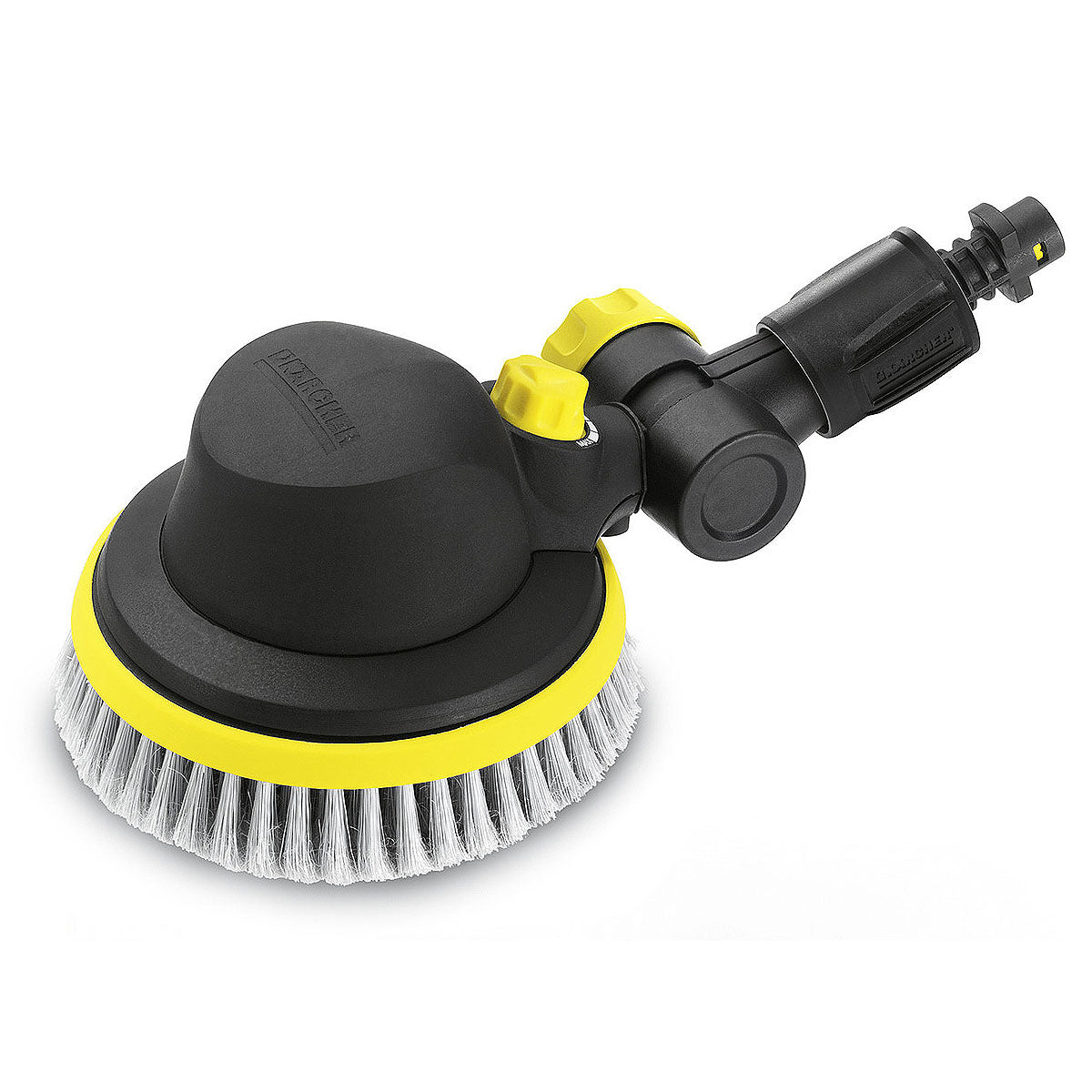 Đầu phun xịt rửa áp lực cao, dạng bàn chải tròn lông mềm có khớp nối xoay 180° Karcher WB 100