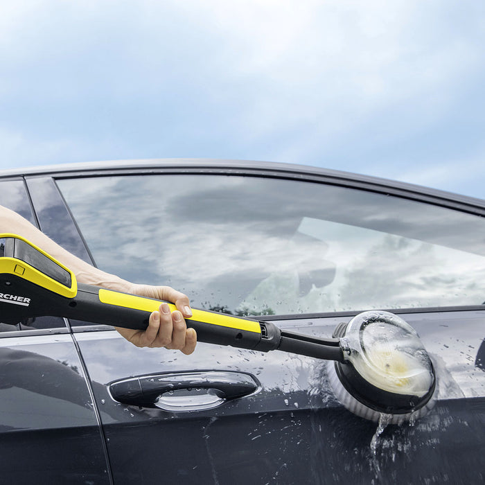 Đầu phun xịt rửa áp lực cao dạng bàn chải xoay tròn lông mềm Karcher WB 120 dùng cho các bề mặt nhạy cảm