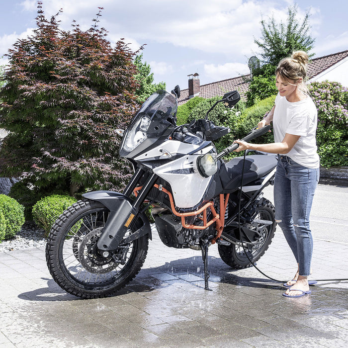 Đầu phun xịt rửa áp lực cao dạng bàn chải xoay tròn lông mềm Karcher WB 120 dùng cho các bề mặt nhạy cảm