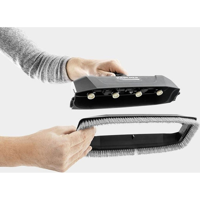 Bộ cần phun xịt rửa kéo dài và bàn vệ sinh kính Karcher 2.644-249.0 chiều dài tối đa 3.7m