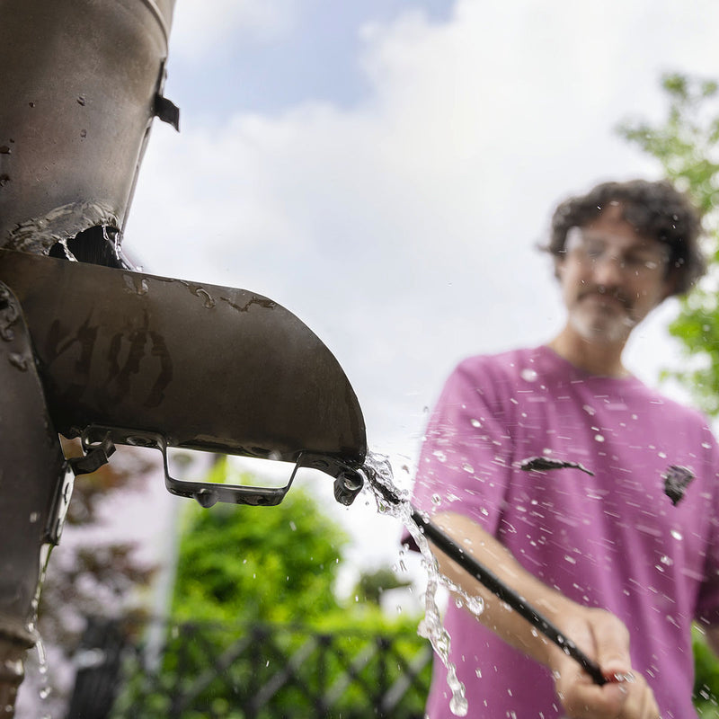 Dây thông tắc đường ống, dùng cho máy xịt rửa áp lực cao Karcher chiều dài từ 7.5m - 15m