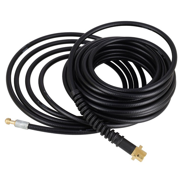 Dây thông tắc đường ống, dùng cho máy xịt rửa áp lực cao Karcher chiều dài từ 7.5m - 15m