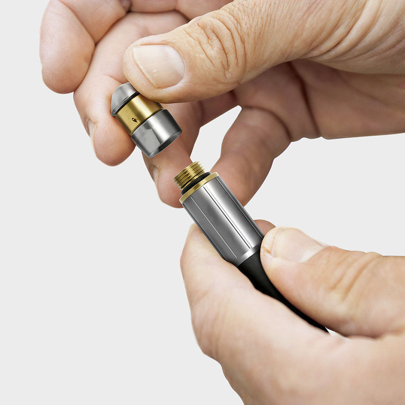 Dây thông tắc đường ống, dùng cho máy xịt rửa áp lực cao Karcher chiều dài từ 7.5m - 15m