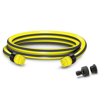 Bộ dây ống nước cấp cho máy xịt rửa áp lực cao, kèm đầu nối Karcher 2.656-122.0 chiều dài 1.5m