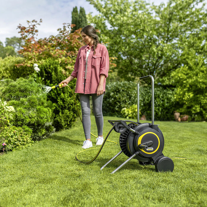 Bộ dây nước kèm ru lô lưu trữ kiểu xe đẩy Karcher HT 4.20 Set chiều dài 20m