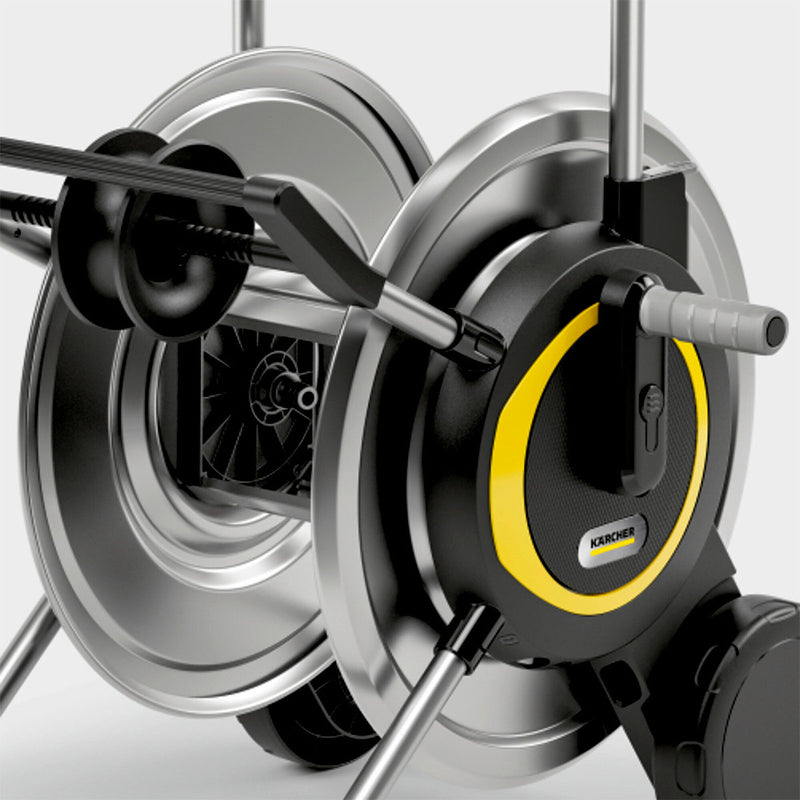 Cuộn ru lô lưu trữ dây nước kiểu xe đẩy, chất liệu kim loại Karcher HT 6 M