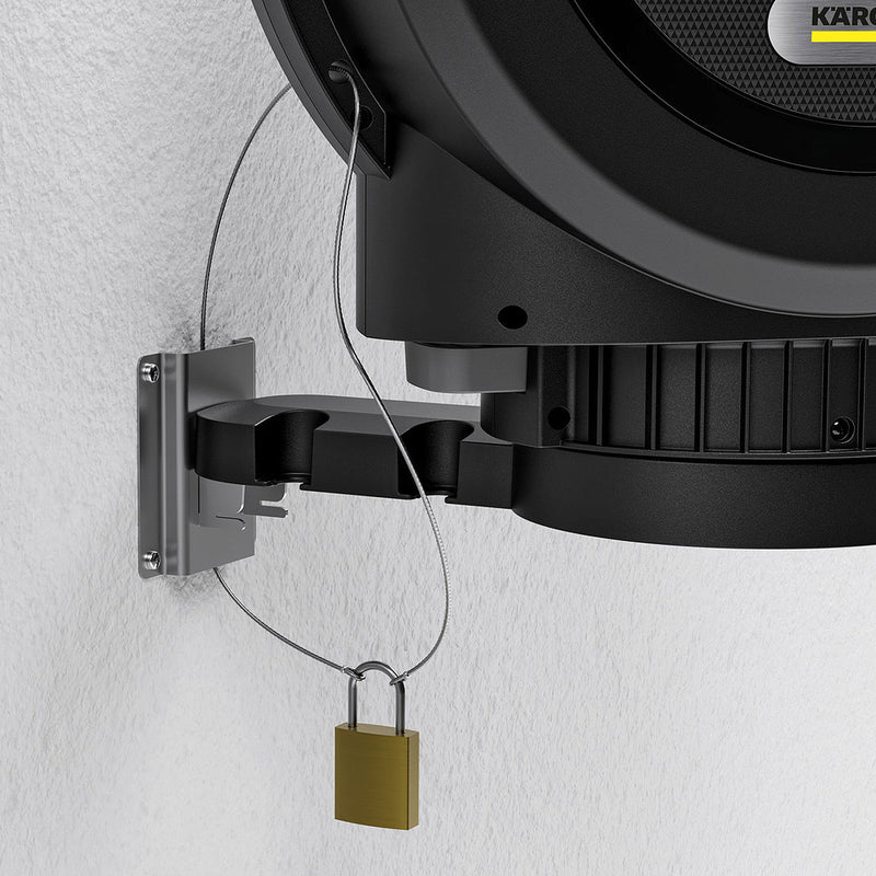 Bộ dây nước kèm hộp lưu trữ treo tường, thu dây tự động Karcher HBX 4.20 chiều dài dây 20m