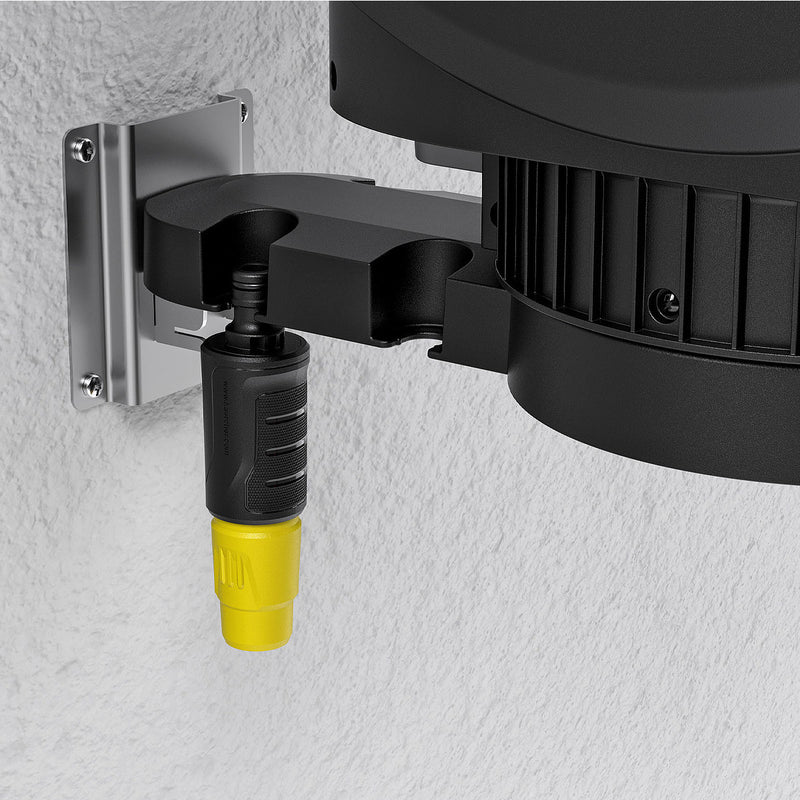 Bộ dây nước kèm hộp lưu trữ treo tường, thu dây tự động Karcher HBX 5 Automatic chiều dài dây từ 25m - 35m