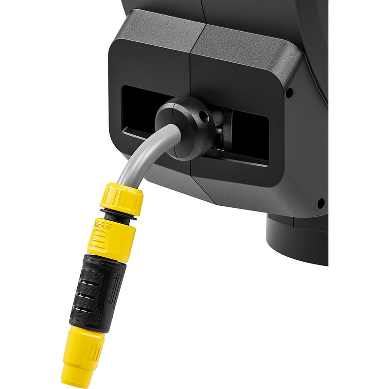 Bộ dây nước kèm hộp lưu trữ treo tường, thu dây tự động Karcher HBX 5 Automatic chiều dài dây từ 25m - 35m