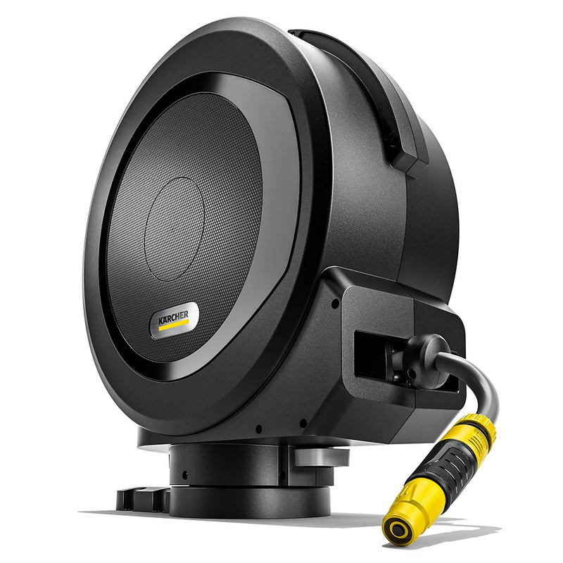 Bộ dây nước kèm hộp lưu trữ treo tường, thu dây tự động Karcher HBX 5 Automatic chiều dài dây từ 25m - 35m