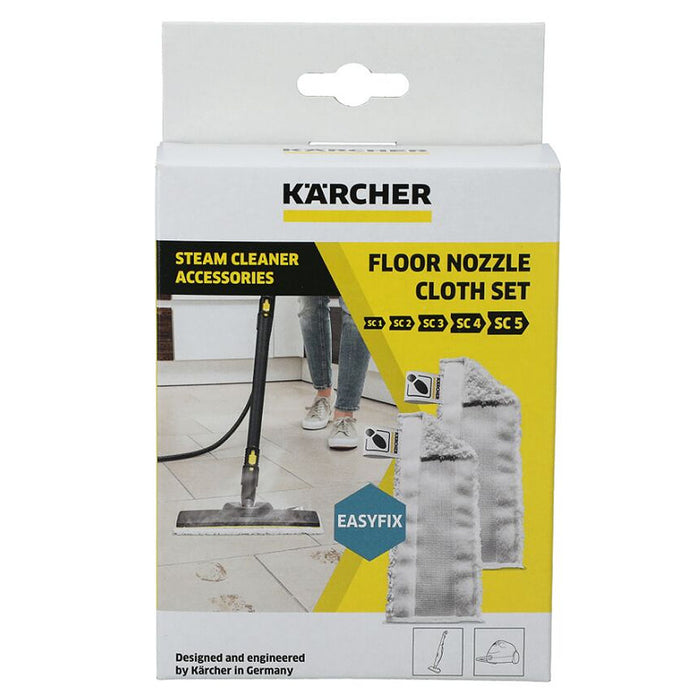Hộp 2 miếng khăn lau sàn microfibre Karcher 2.863-259.0