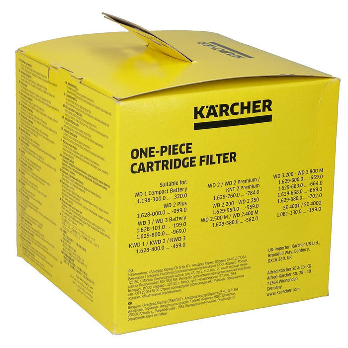 Bộ lọc bụi khô và nước Karcher KFI 3310