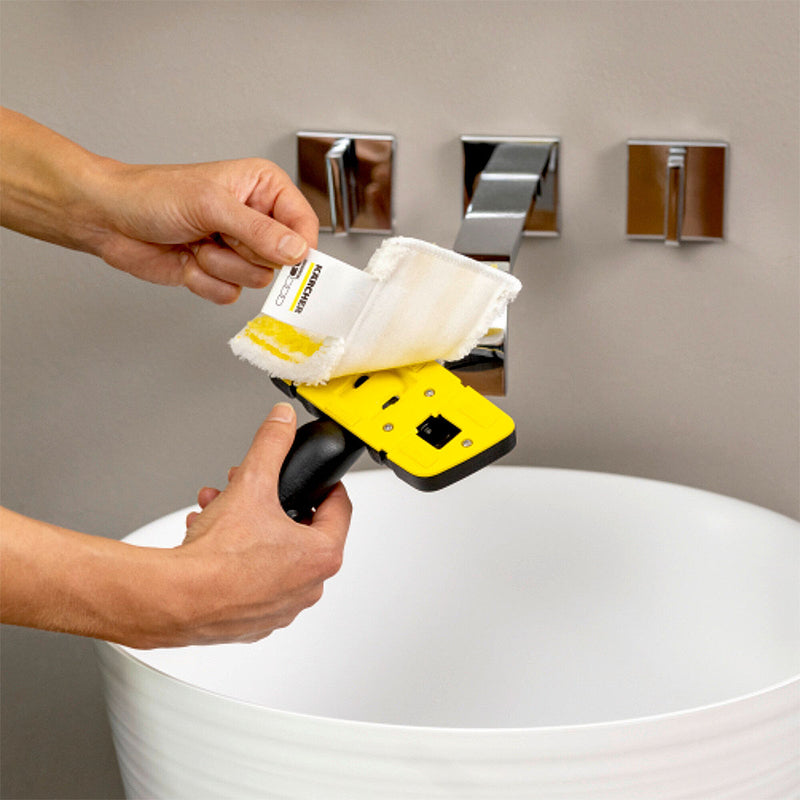 Đầu phun hơi nước lắc léo kèm khăn lau microfibre Karcher 2.863-333.0