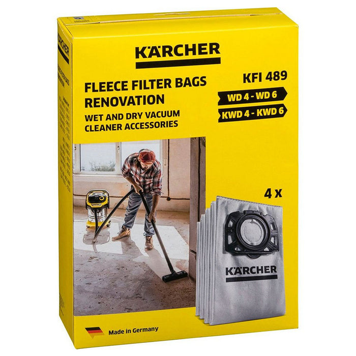 Bộ 4 túi chứa bụi mịn Karcher KFI 489